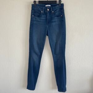 Good American Good Legs Skinny Jeans Medium/Dark Wash - Size 2/26